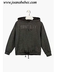 Losan Sudadera con detalles de hilo color plata.