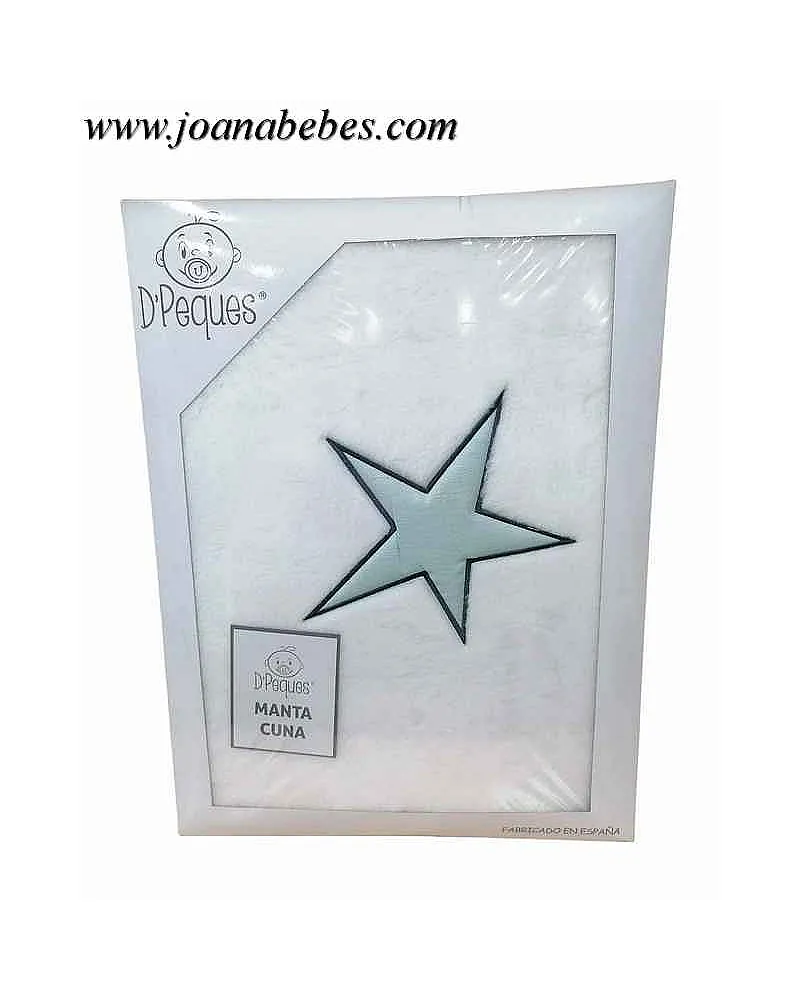 Manta de cuna terciopelo