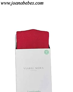 LEOTARDO INFANTIL LISO ROJO