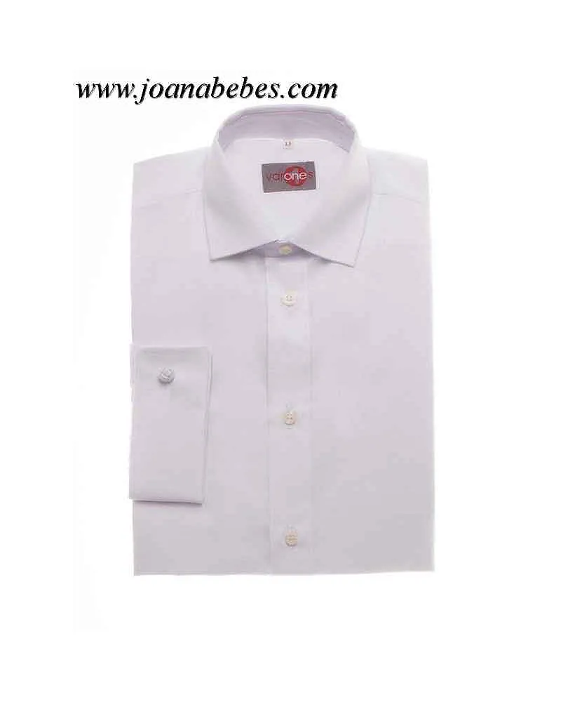 CAMISA C/ITALIANO BLANCA