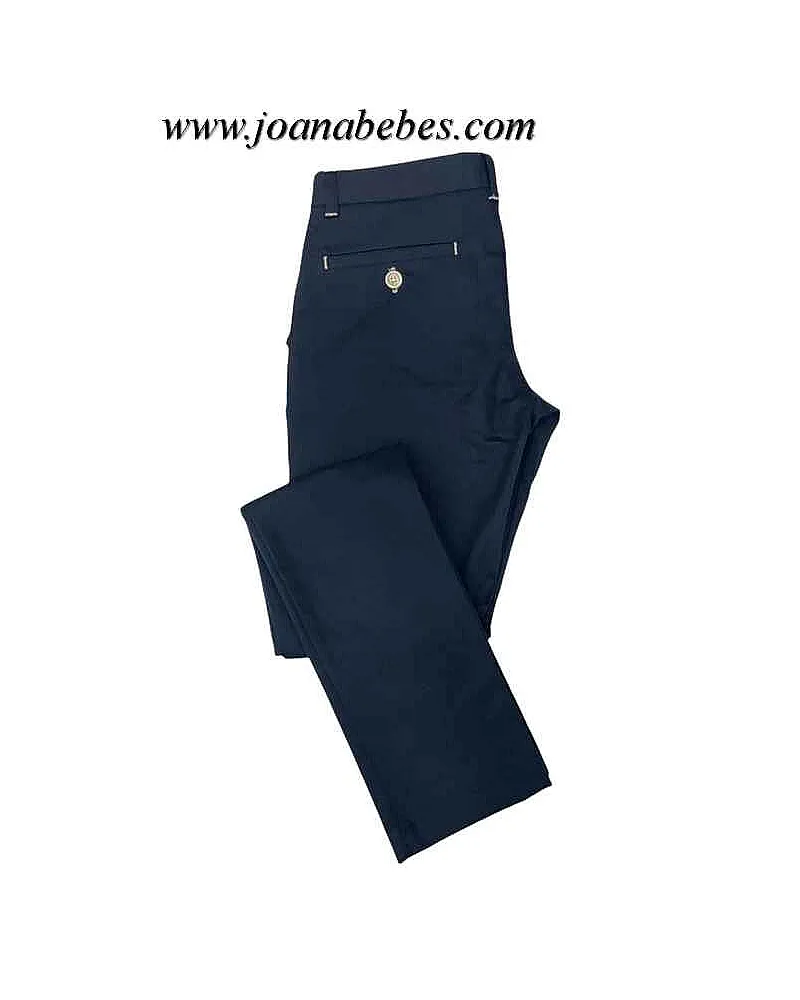 PANTALON CHINO SARGA SKINNY MARINO