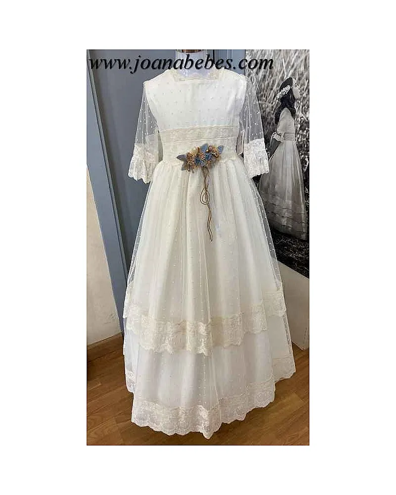 TATA SOLETE VESTIDO COMUNION