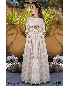 LA BEFAN VESTIDO COMUNION