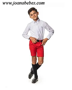 SPAGNOLO CAMISA CUELLO BOTON POPELIN ESTAMPADO 4525 1102