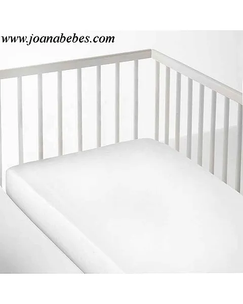 Sabana bajera cuna impermeable y transpirable