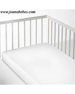 Sabana bajera cuna impermeable y transpirable