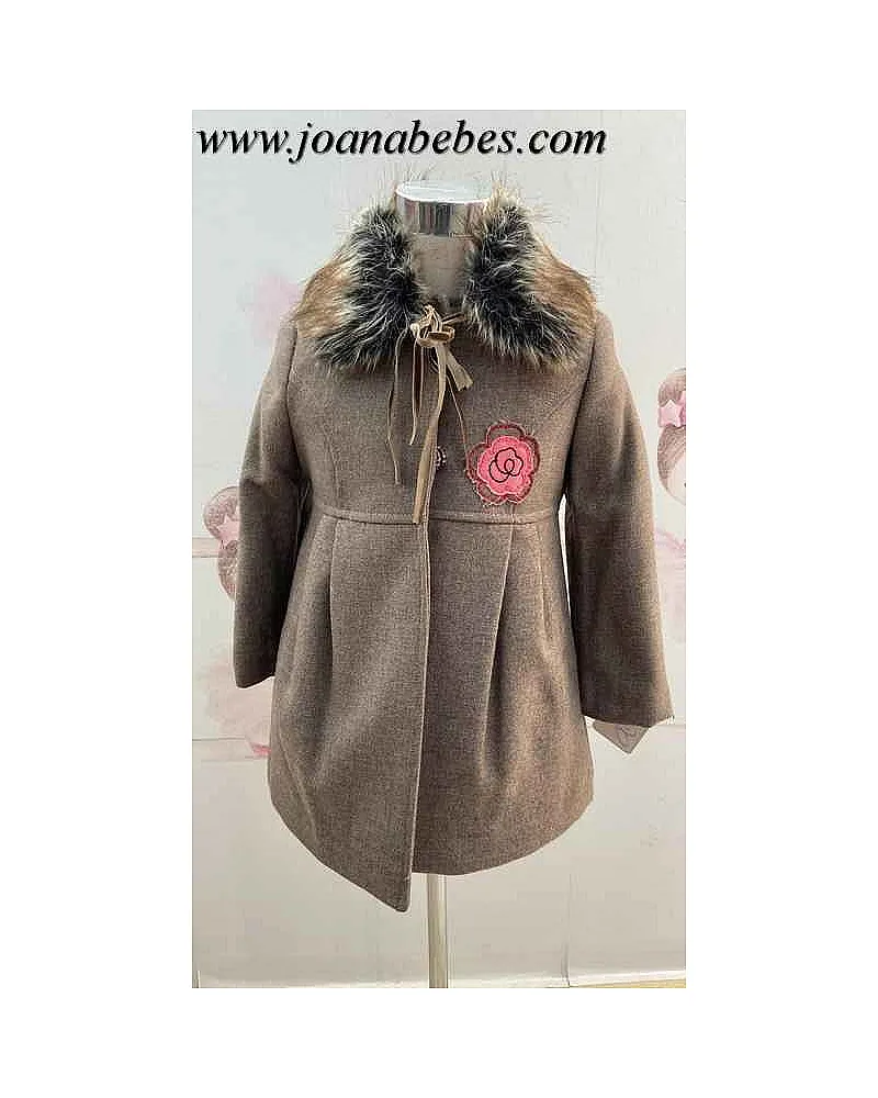 Abrigo Amaya Marrón claro