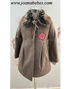 Abrigo Amaya Marrón claro