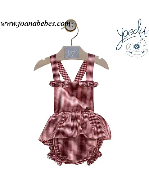 Yoedu Ranita vichy rojo