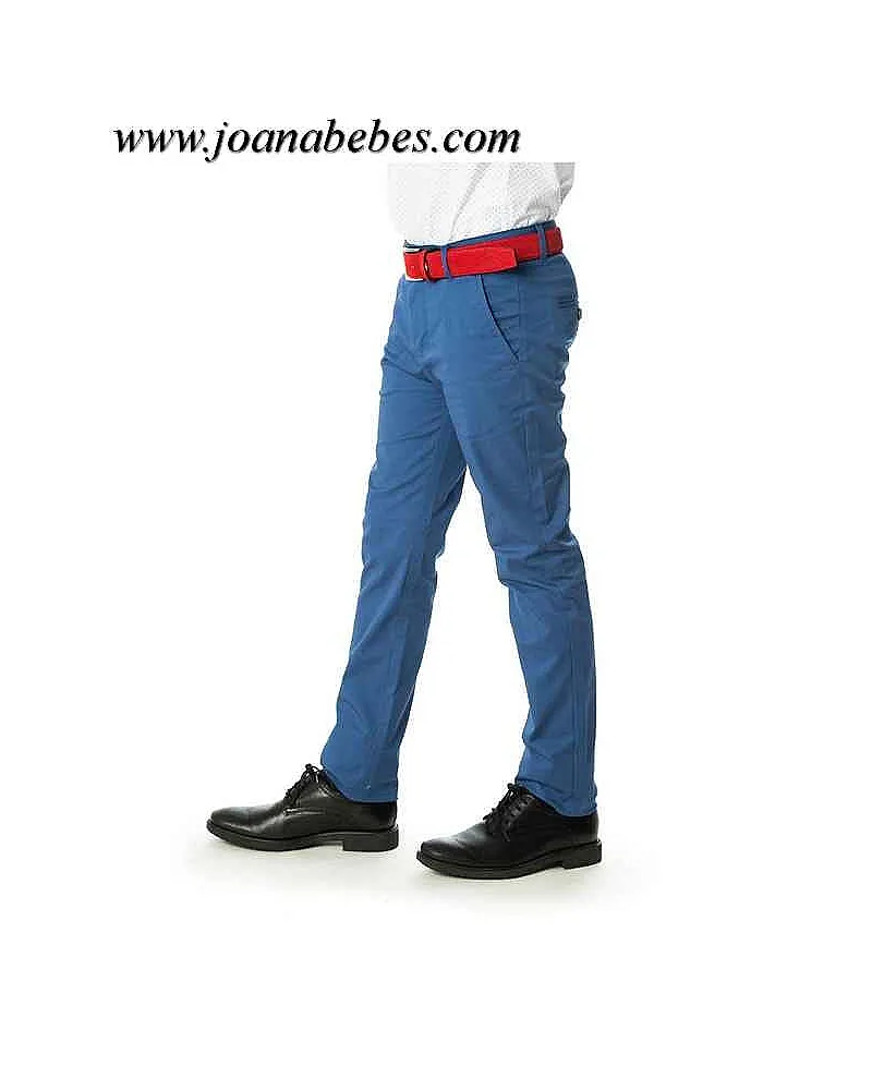 SPAGNOLO PANTALON CHINO GABARDINA ELAST