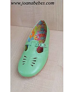 Caminito zapato color verde