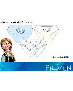PACK 3 BRAGUITAS FROZEN