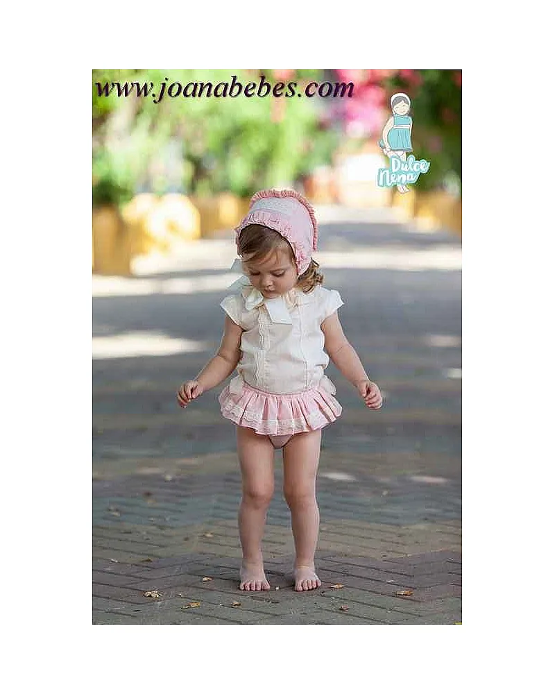 CONJUNTO BLUSA Y CUBRE DULCE NENA