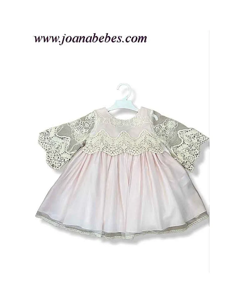 Vestido Ceremonia Rosa Creaciones Copo