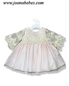 Vestido Ceremonia Rosa Creaciones Copo