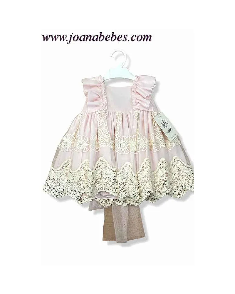 Vestido Ceremonia Rosa Creaciones Copo