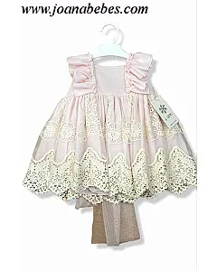 Vestido Ceremonia Rosa Creaciones Copo