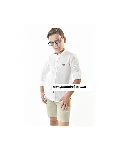 SPAGNOLO CAMISA CUELLO MAO LINO