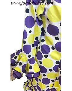 VESTIDO GITANA LARGO LUNARES