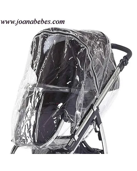 Burbuja plástico de lluvia integral para silla Bébécar