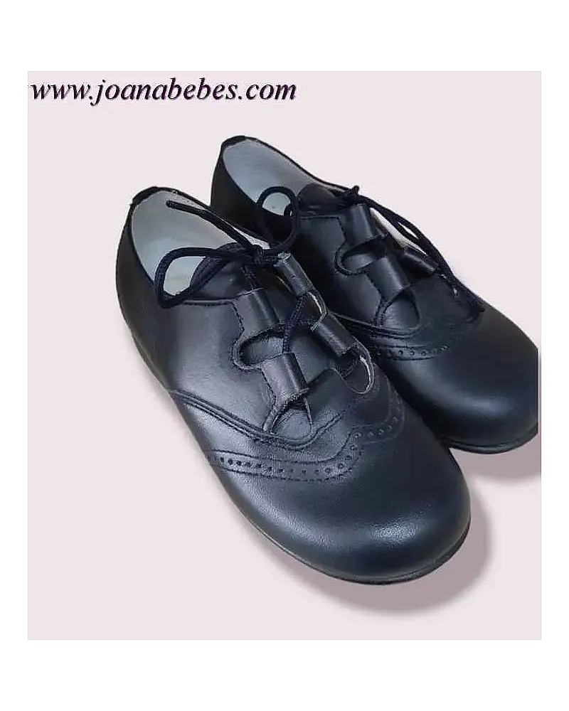 Zapato inglesito marino piel Zapato inglesito marino piel