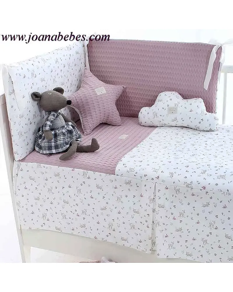 Edredón y Protector bambi ROSA Uzturre