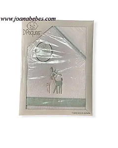 TRIPTICO SABANAS CUNA MICROLINA CIERVO VERDE