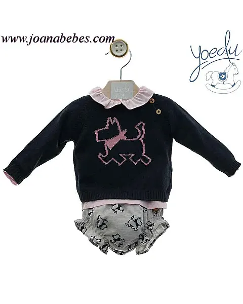 YOEDU CONJUNTO 3 PIEZAS NUEVA COLECCION INVIERNO 2022