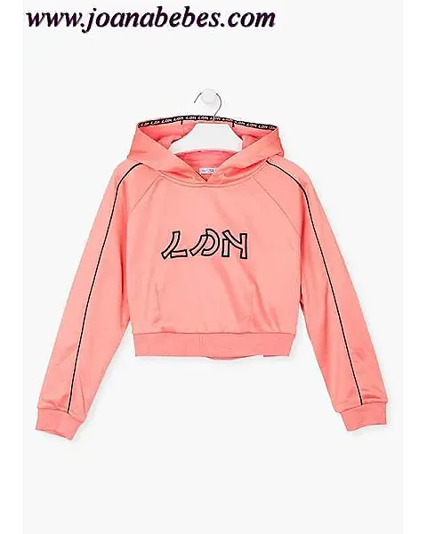 Losan Sudadera bordado salmon