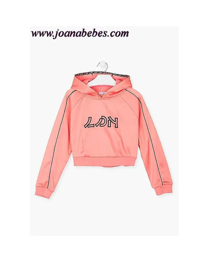 Losan Sudadera bordado salmon