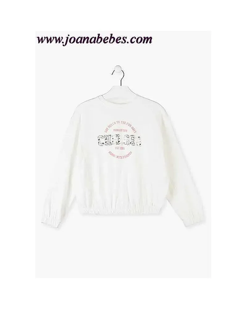 Losan Camiseta con print crudo