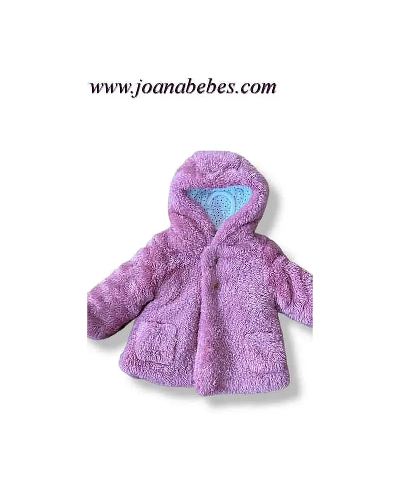 Losan Parka peluche rosa