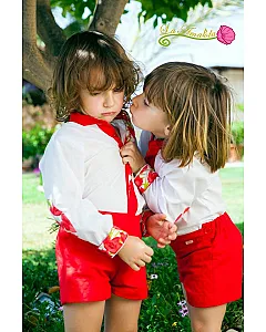 CONJUNTO NIÑO AMAPOLAS