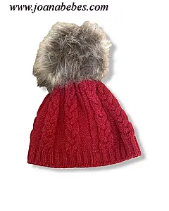 YOEDU GORRO PIMENTON CON POMPON