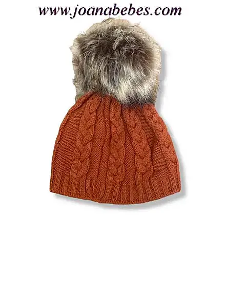 YOEDU GORRO CALDERA CON POMPON