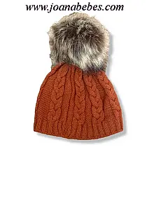 YOEDU GORRO CALDERA CON POMPON