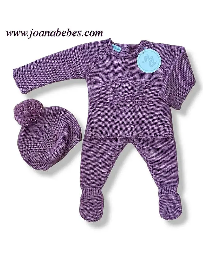 NICO DINGO CONJUNTO BERENJENA