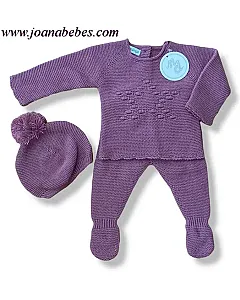 NICO DINGO CONJUNTO BERENJENA