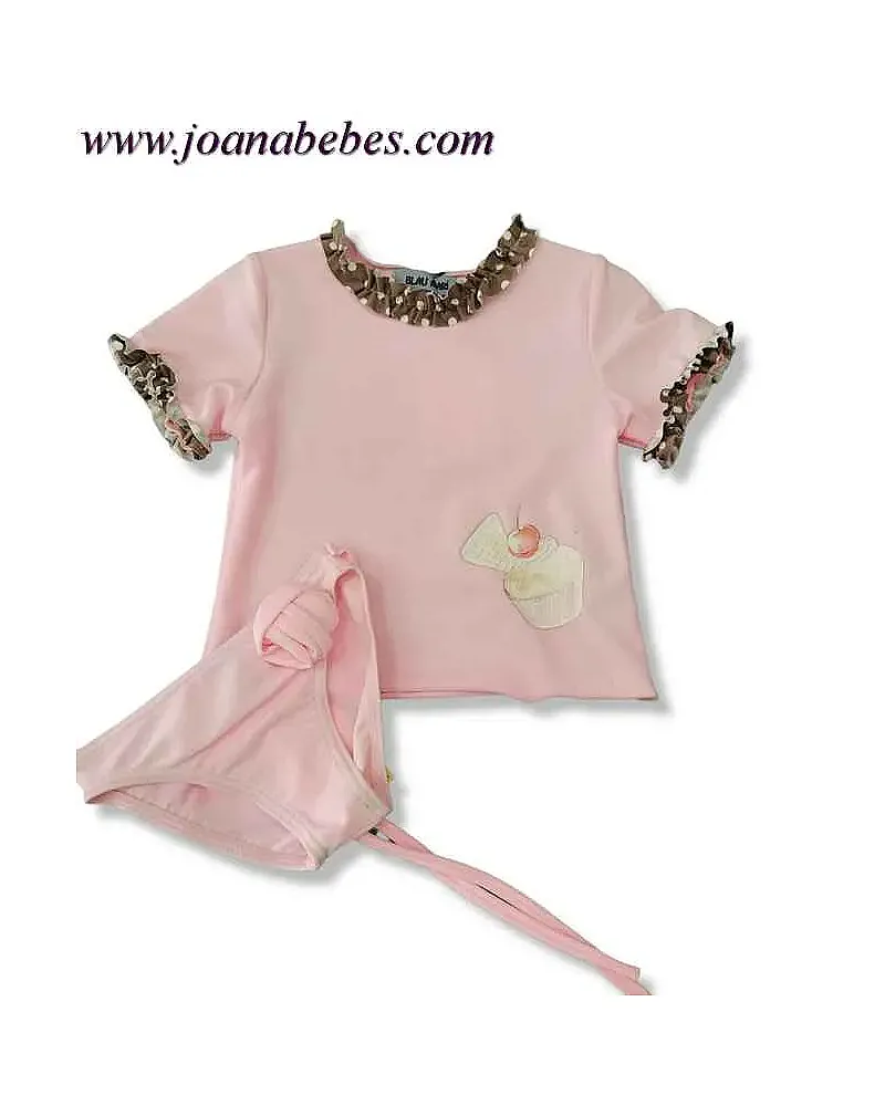 Petit blau Mari Conjunto cupcake