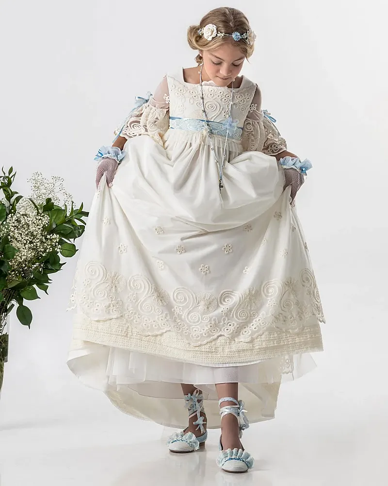 Mercedes de Alba Vestido Comunión Refinado