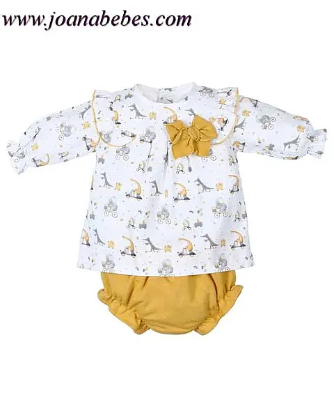 CONJUNTO RANITA Y BLUSA