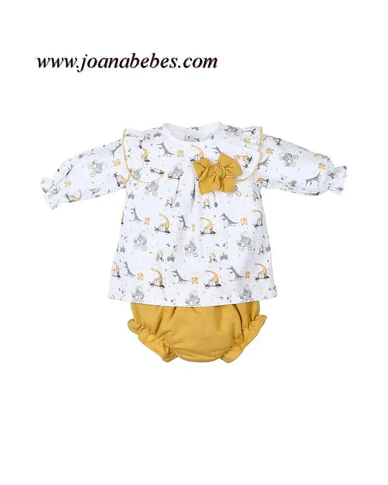 CONJUNTO RANITA Y BLUSA