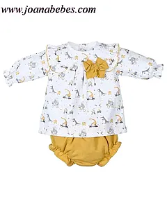 CONJUNTO RANITA Y BLUSA