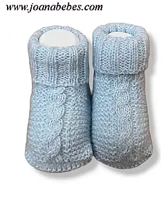 Patuco trenza celeste