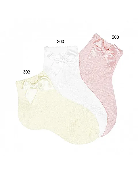 CALCETIN CON LAZO AL TONO (CAVA)