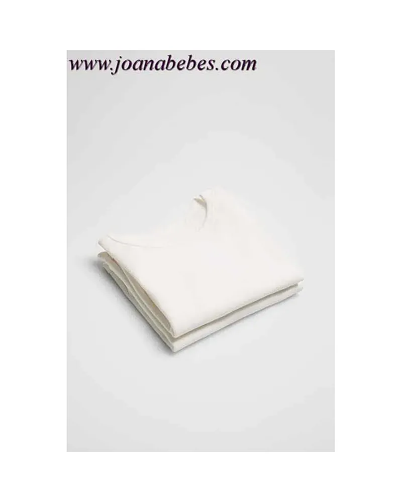 Body bebé manga larga pack de 2 BLANCO