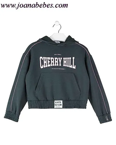 Losan sudadera con capucha y dibujo frontal