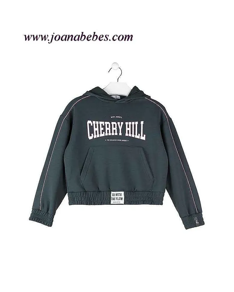 Losan sudadera con capucha y dibujo frontal