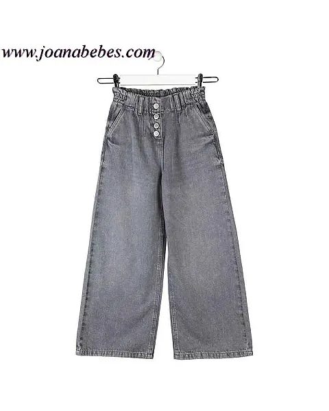 LOSAN PANTALON PALAZO DEMIN GRIS