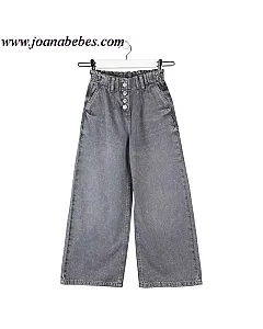 LOSAN PANTALON PALAZO DEMIN GRIS